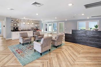 Resident clubhouse w/ coffee bar